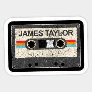 James Taylor Sticker